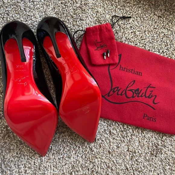 NEW CHRISTIAN LOUBOUTIN SO KATE 120 PATTENT - Picture 4 of 5
